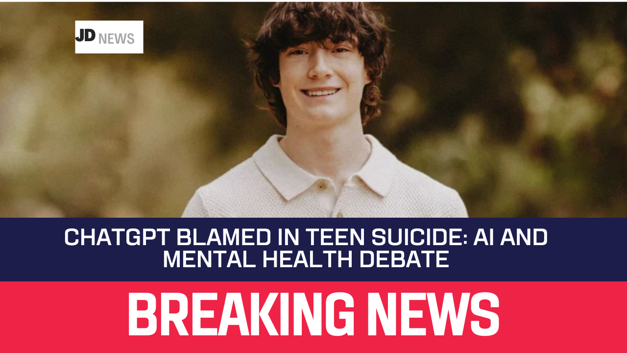 Parents Blame ChatGPT for American Teen’s Suicide, Sparking Debate on AI’s Mental Health Role