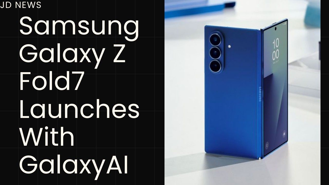 Samsung Galaxy Z Fold7 Launches With Multi-Window Viewing & GalaxyAI – Redefining Big Screen Smartphone  Power