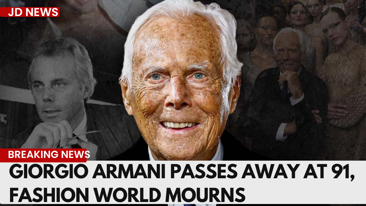 Indian Fashion Industry Mourns the Loss of Legendary Italian Designer Giorgio Armani