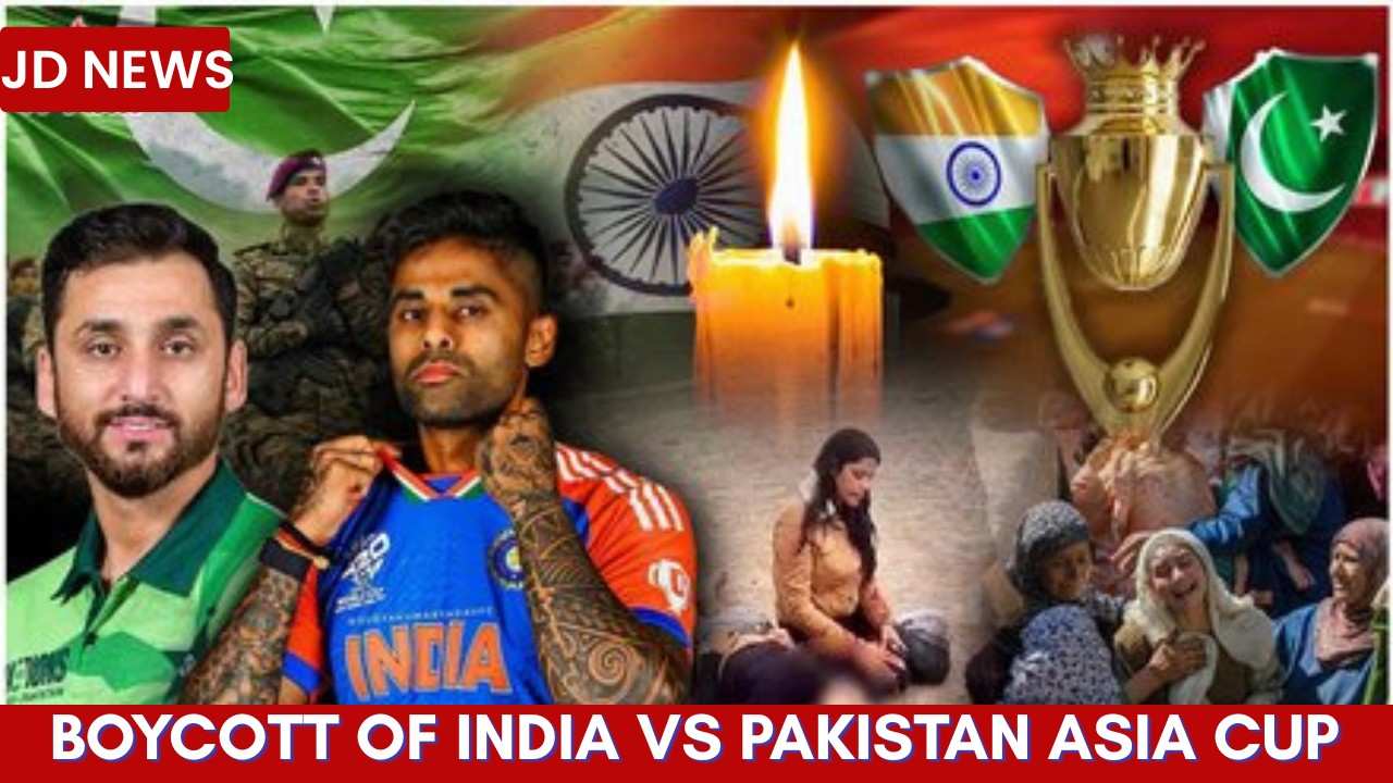 Pahalgam  Attack Widow Calls for Boycott of India vs Pakistan Asia Cup Clash; Opposition Hits Out at Centre