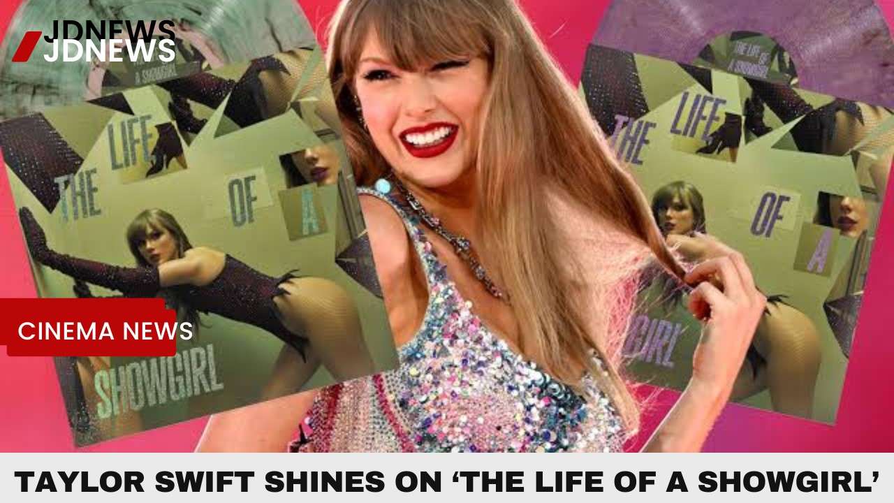 Taylor Swift Shines on ‘The Life Of A Showgirl’ Album Cover with $27K Sapphire Ring!