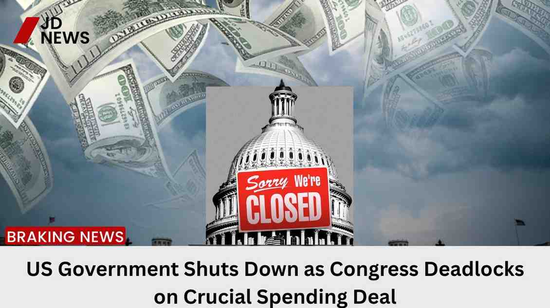 US Government Shuts Down as Congress Deadlocks on Crucial Spending Deal