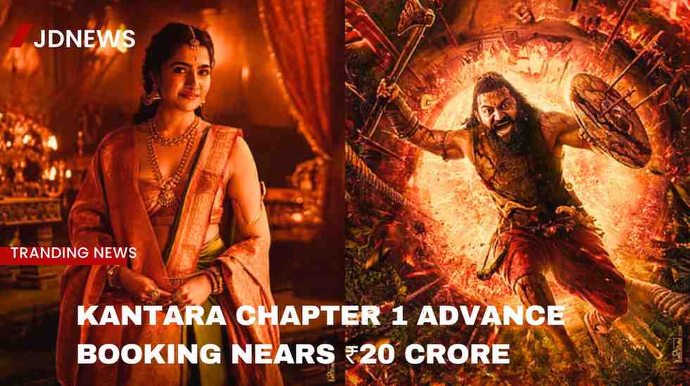 Kantara: Chapter 1 Advance Booking Roars — Rishabh Shetty’s Film Nears ₹20 Crore Mark Before Release