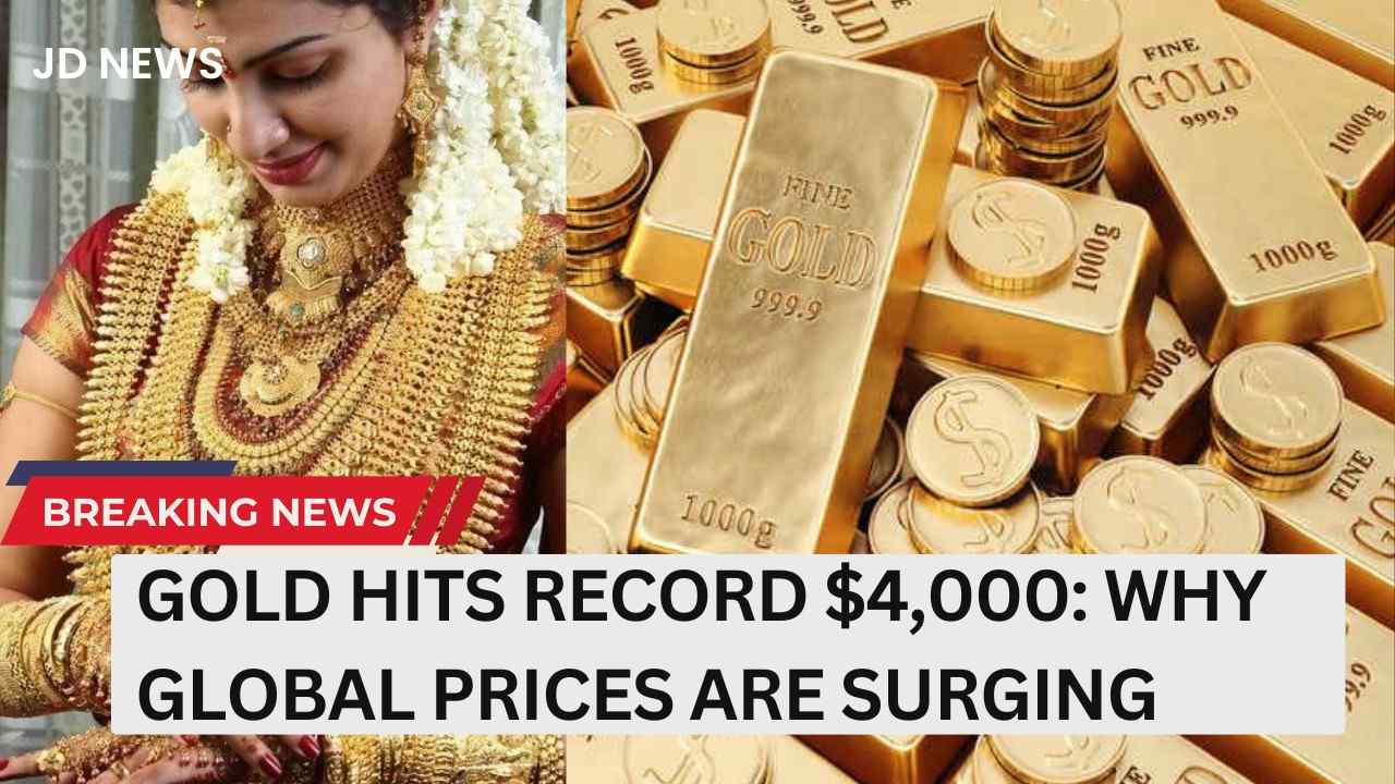 Gold Hits Record $4,000! Here’s Why Prices Are Shooting Up Globally