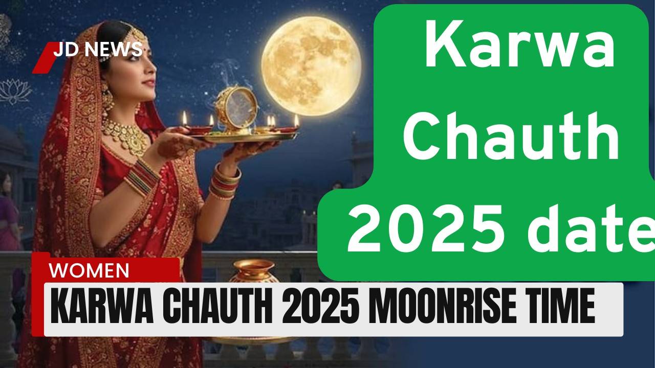 Karwa Chauth 2025 Moonrise Time: When Will the Moon Be Visible in Delhi, Mumbai, Kolkata & Other Cities?