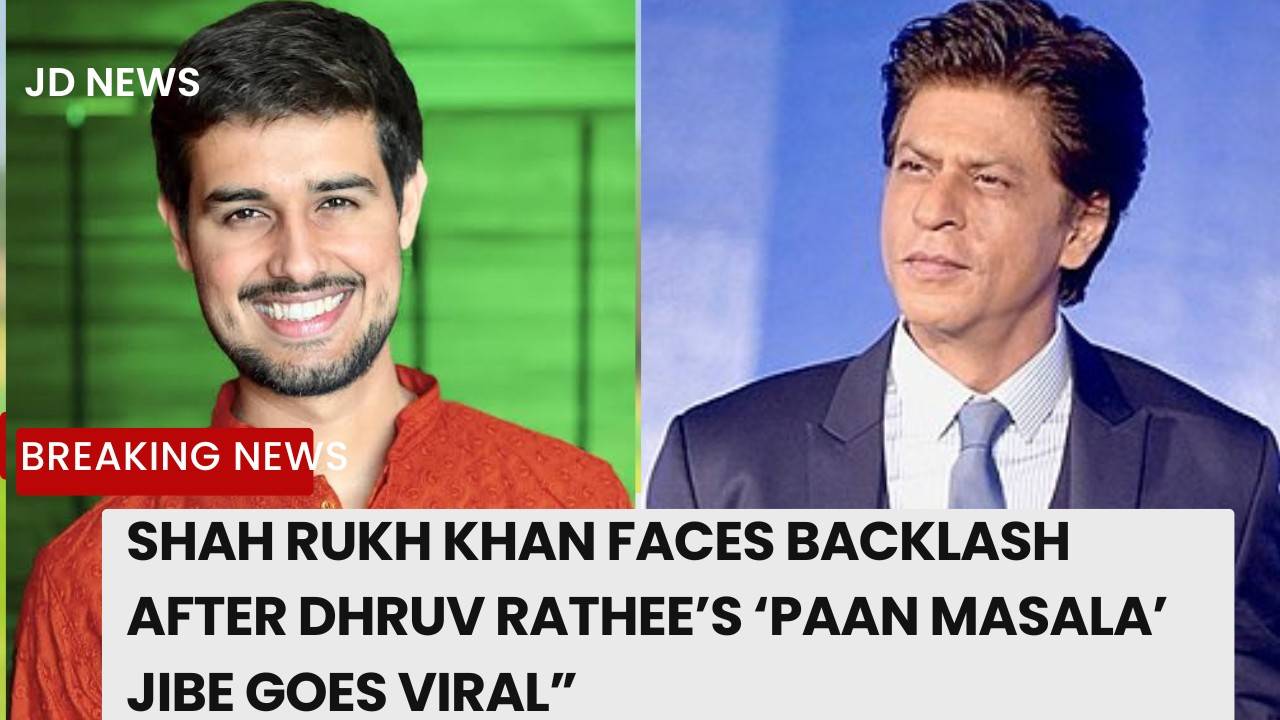 Dhruv Rathee Slams Shah Rukh Khan Over Paan Masala Ad: ‘Itne Paise Kaafi Nahi Hai Kya?
