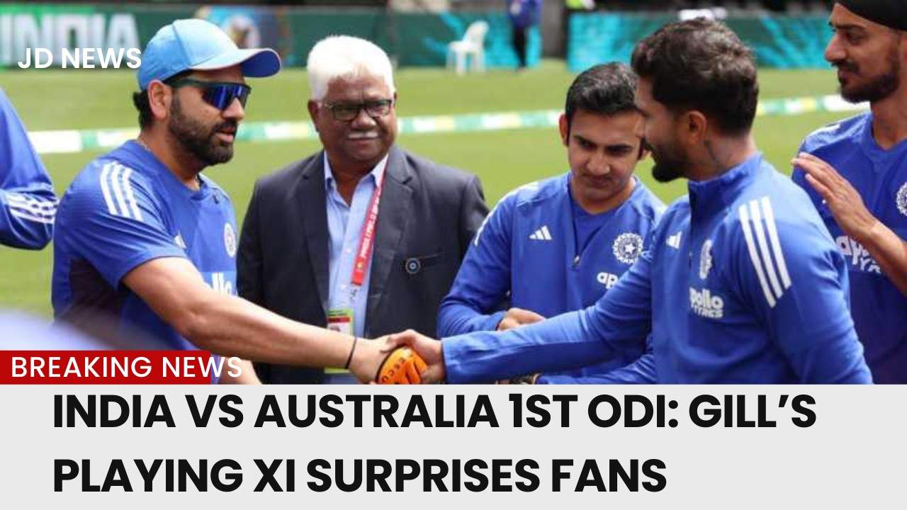 India vs Australia 1st ODI: Shubman Gill’s Surprise Playing XI Stuns Fans as India Continue Unwanted Record