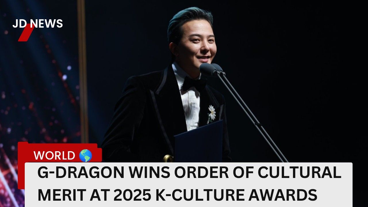 G-Dragon  becomes the youngest recipient of the Order of Cultural Merit… ‘I will share this honor with my BigBang members